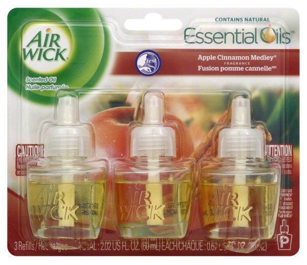 AIR WICK SCENTED OIL APP/CINN 3P