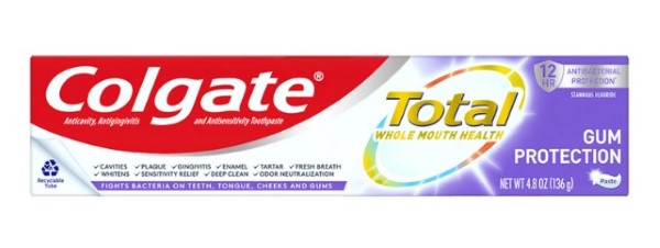 Colgate Total Gum Protection Toothpaste, Mint 4.8 oz