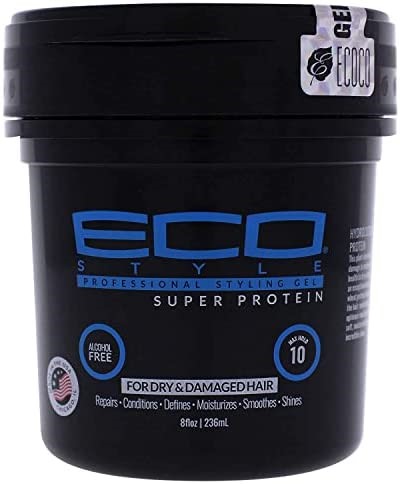ECOCO SUPER PROTE STY GEL BLK 8Z