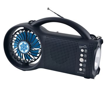 SUPERSONIC SOLAR SPEAKER/RADIO