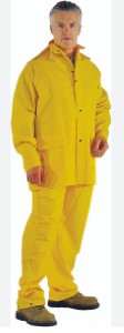 DiamondBack Rainsuit 3 Piece Polyester Yellow, XL