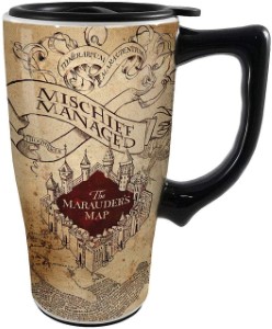 TRAVEL MUG-CERAMIC MISCHEIF 18Z