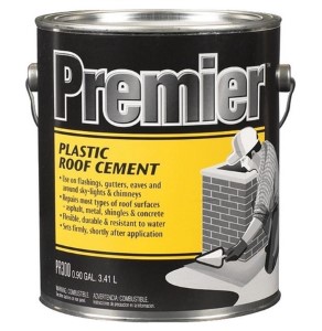 HENRY PR300042 Plastic Roof Cement, Black 0.9 Gal