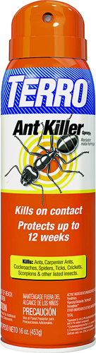 TERRO T401-6 Ant Killer, 16 oz Aerosol Can