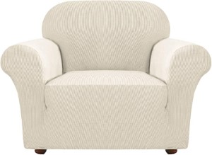 CHAIR STRETCH SLIPCOVER BEIGE