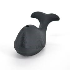 Cast Iron Black Whale Bowl