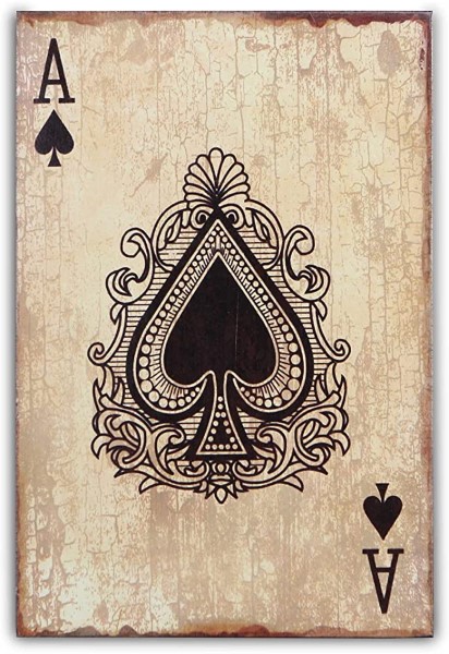 ACE OF SPADES WALL DECOR