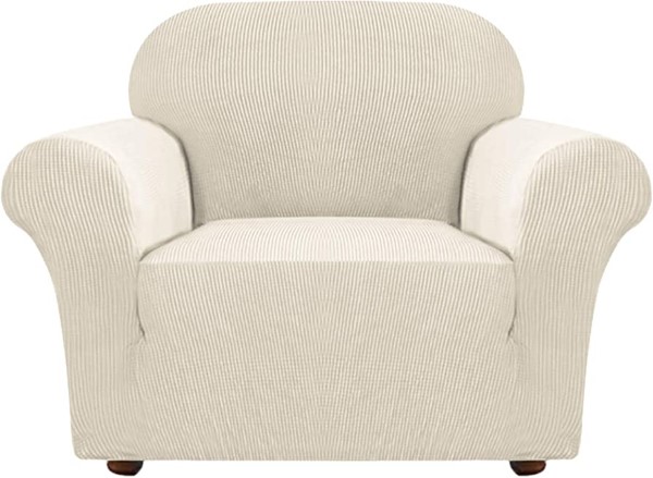 CHAIR STRETCH SLIPCOVER BEIGE