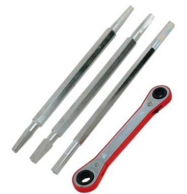 4PC RATCHET SEAT WRENCH #1108