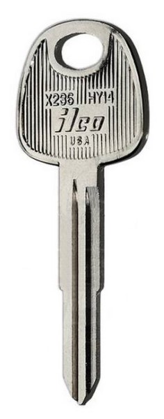 HYUNDAI ELANTRA HY14 BLANK KEY (REPLACEMENT)