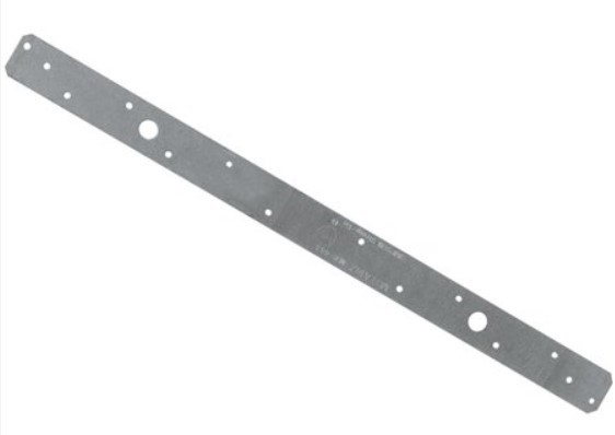 Simpson Strong-Tie MSTA18Z 18 Gauge Medium Strap Tie, 18 in x 1-1/4 in