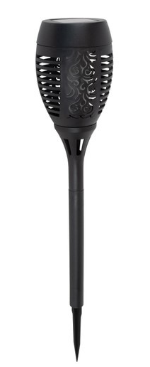 Boston Harbor 26076-XCP12 Solar Tiki Torch, Small Flame