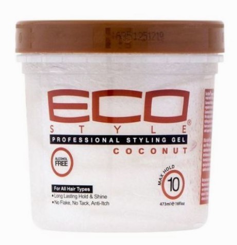 Eco Style Professional Styling Gel |Coconut Oil | 16oz