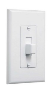 TayMac 2570W 1-Gang Masque Switch Cover | White | Cover Only