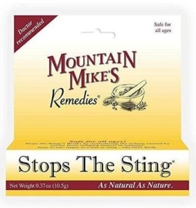 Mountain Mike's STS001 Stop the Sting All Natural Relief Insect Ointment,