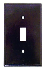 Eaton Wiring Devices 2134B-BOX 1-Gang Toggle Wall Plate, Brown