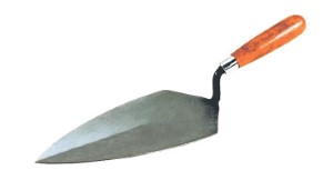 Marshalltown 96-3 Brick Trowel, Tempered Steel Blade