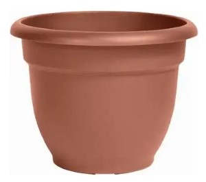 Bloem 20-56108 Ariana Terra Cotta Self-Watering Planter, 8in