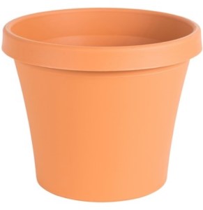 Bloem Terra Cotta Plastic Pot Planter, 6in