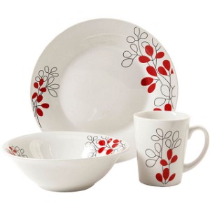 SCARLET LEAVES 12P DINNER SET