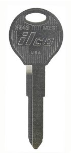 MAZDA X249 BLANK KEY (REPLACEMENT)