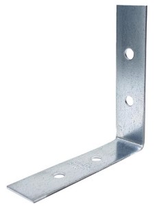 Simpson Strong Tie A66 Galvanized Steel 12 Ga Reinforcing Angle, 5-7/8 In. X