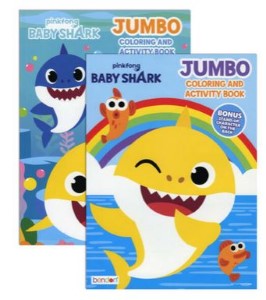 BABY SHARK Jumbo Color & Activity Book