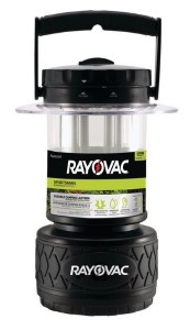 RAYOVAC SP8DTP4 Sportsman 8D Fluorescent Black Battery Lantern