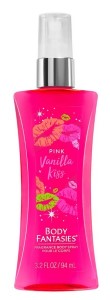 Body Fantasies Pink Vanilla Kiss Fantasy Body Spray, 3.2oz