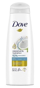 Dove Nutritive Solutions Coconut & Hydration Shampoo, 12 fl oz