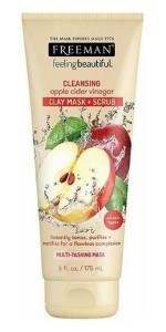 Freeman Apple Cider Vinegar Clay Mask and Scrub, 6oz