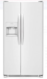 Frigidaire 25.6 Cu. Ft. Standard Depth Side by Side Refrigerator | White