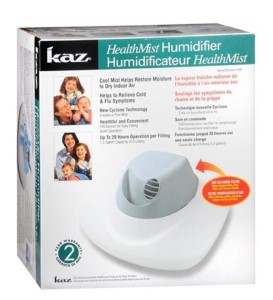 Kaz HealthMist Humidifier 4100 White | Cool Mist | 1.2 Gal