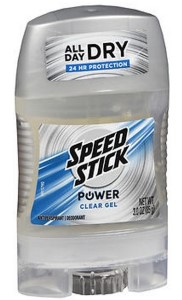 Speed Stick Power Antiperspirant Deodorant Clear Gel 3 Ounce