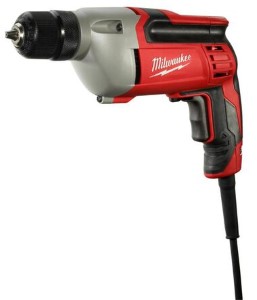 Milwaukee 0240-20 Electric Drill, 120 VAC, 3/8 in Chuck, Aluminum