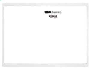 Quartet MHOW1117 Magnetic Dry Erase Board  | 11"X17" |White