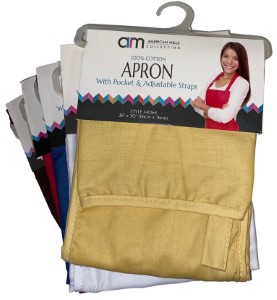 AMERICAN LINEN HEAVY DUTY COTTON APRONS | ASSORTED