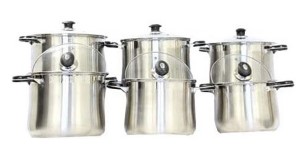 Neware Stainless Steel Stock Pots | 12 piece