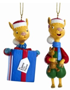 Llama Llama Blow Mold Ornament | 2 piece