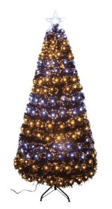 Santas Forest 54860 Fiber Optic Tree | 6 ft| White Light