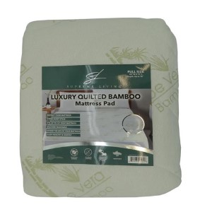Luxury Full Quilt Bamboo Mattress Pad