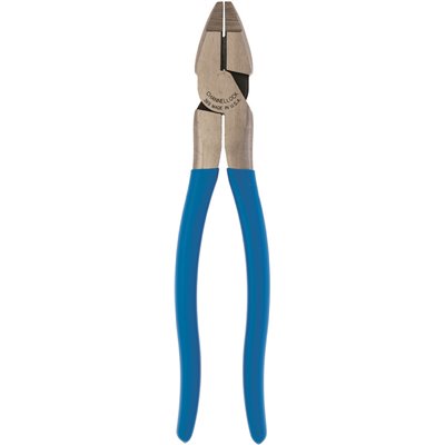 CHANNELLOCK 369 Lineman's Plier, 0.73 in Cutting, 0.28 in Jaw Opening, Cross