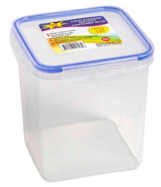 FOOD STORAGE SQUARE|SILICONE SEAL | 84.5 OZ | QUICK LOCK