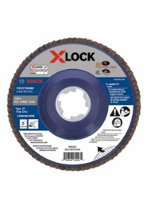 Bosch FDX2750080 Flap Discs 5" - 80 Grit X-Lock
