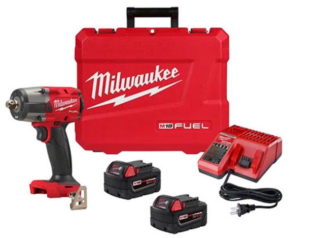 M18 FUEL 1/2 " Mid-Torque Impact Wrench w/ Pin Detent Kit