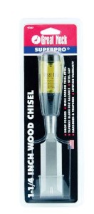 WOOD CHISEL 1 1/4 CARDED