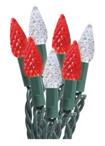 Sylvania 29559 Candy Cane String Lights | Led Lamp | 50 Count