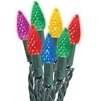 Sylvania 29550 String Lights | Led C6 |  Multicolor | 50 Count