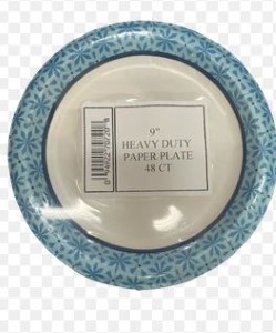 Kitchen Details Barcelona Round PVC Placemat | Metallic|Assorted | 15 inch