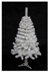 PVC CHRISTMAS TREE WITH 252 TIPS | 4FT | WHITE